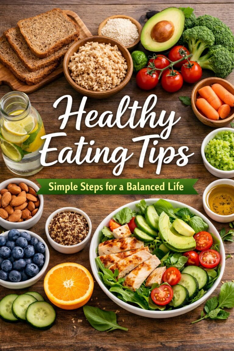 Healthy eating tips for a balanced life